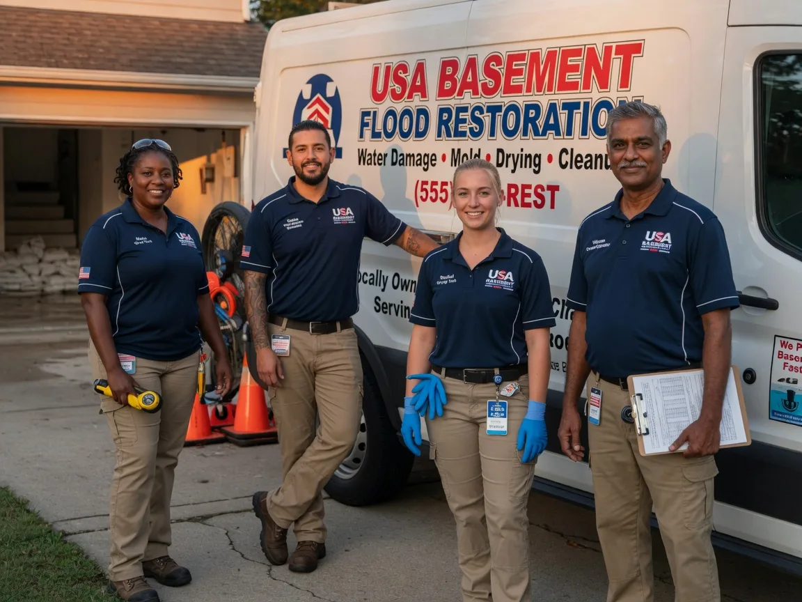 Basement Flood Cleanup company in Mellott, IN