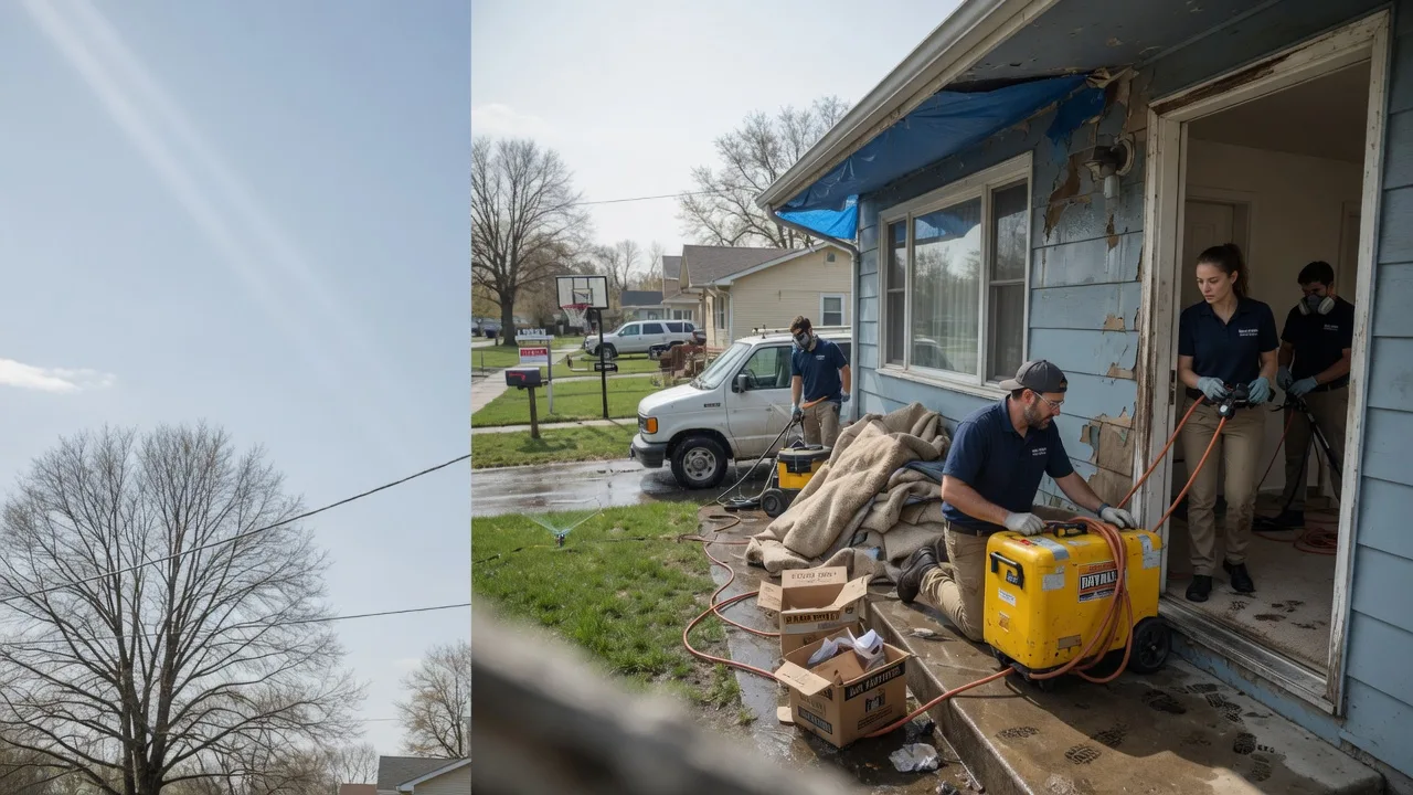 Basement Flood Cleanup in Mellott, IN near me